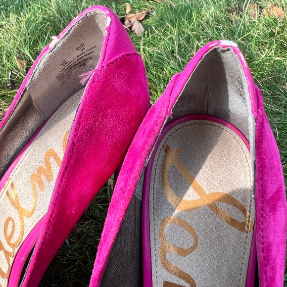 Pointed Toe Pump Suede High Heels 6 Pink - Picture 11 of 15